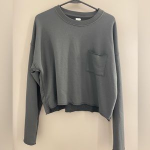 Aerie Sunday Soft Cropped Crew Sweater